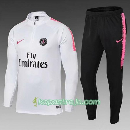 PSG Tränings Sweatshirtställ Vit 2018/19